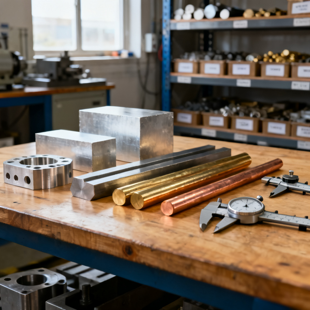 Selecting the Right Materials for CNC Machined Parts: A Complete Engineering Guide