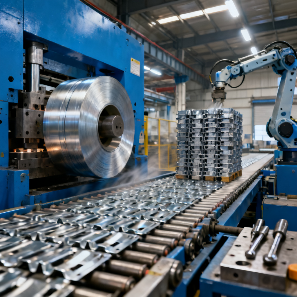 Precision Metal Stamping for High-Volume Manufacturing: Processes, Tooling, and Cost Optimization